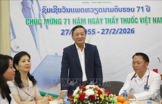  Vietnamese doctors in Laos help foster bilateral solidarity
